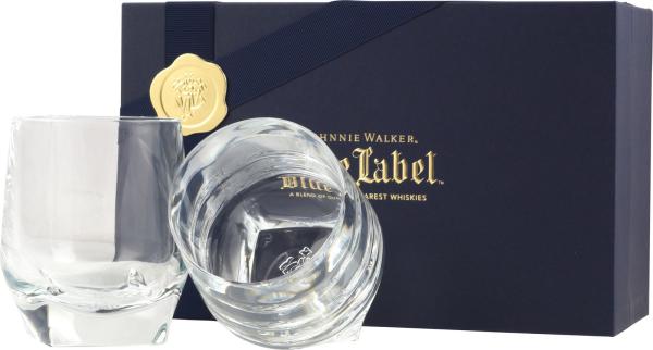 Johnnie Walker Blue Label 2 Whisky-Tumbler Kristallglas